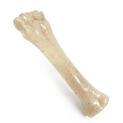 Image of Nylabone Strong Chew Gourmet Style Knuckle Bone Dog Chew Toy, X-Large | Filet mignon flavor, durable chew toys, long lasting, encourages healthy chewing, helps clean teeth, for dogs 50+ lbs