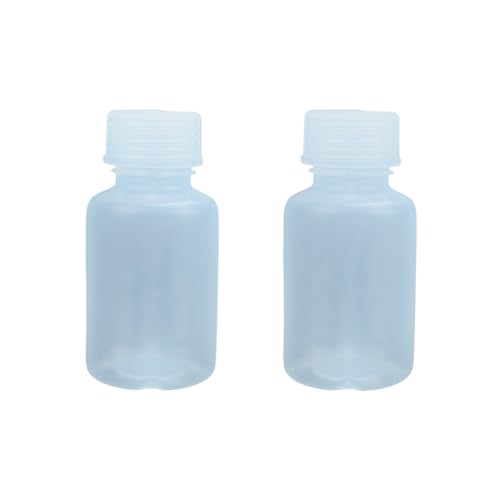 NJbinglab 250ml PFA Wide-mouth Bottle GL45 Thread, Plastic Lab Sample Storage Bottle,for ICP-MS Low Pb-work Trace Metal Analysis, 2pcs