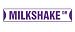 MILKSHAKE Street Sign ice cream shop lover milk | Indoor/Outdoor | 18" Wide