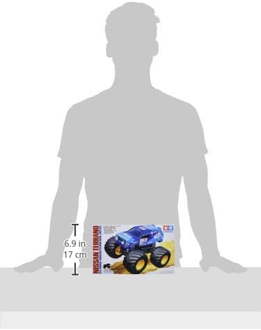 Tamiya 17011 Mini 4WD model with dimensions indicated