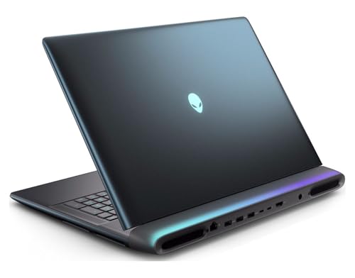 Image of Alienware 18 Area-51 AA18250 AI Gaming Laptop 18 inch WQXGA (Intel Ultra 9-275HX, GeForce RTX 5080 16GB, 32GB DDR5, 3x1TB SSD R0 (3TB), Win 11 Pro) w /MS 365 Personal, DKZ USB Port Expander