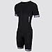 Triathlon -Jumpsuit Herren -Radsportanzug Sommerkurzarm mit Tasche 9d Gel Pad Cycling Skinuit Laufkleidung (Color : 04, Size : XX-Small)