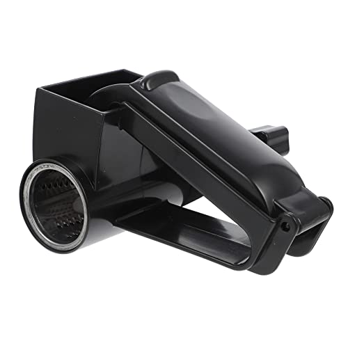 Rallador manual rotativo de queso portátil negro miniatura 1