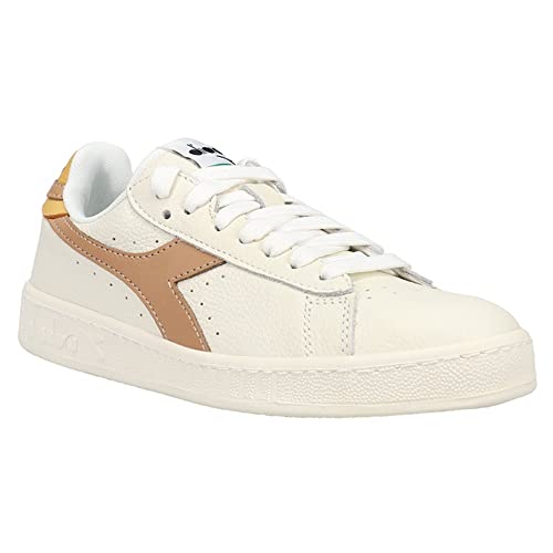 Diadora Mens Game L Low Lace Up Sneakers Shoes Casual - White - Size 6 D #TOP1
