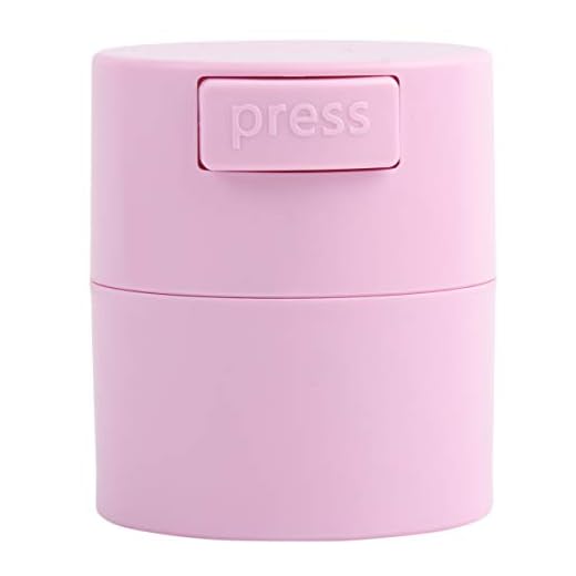 Beaupretty Tarro de Pegamento de Pestañas Contenedor de Extensión de Pestañas Sellado Estuche de Maquillaje Tanque de Almacenamiento Cosmético para Mujeres Niñas Esmalte de Uñas