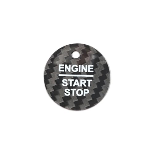 Autocollant bouton démarrage pour Ford Focus 2019-2021 noir