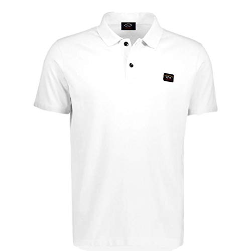 PAUL & SHARK Polo Hombre C0P1000 Blanco, Ver fotos., 6XL
