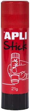 APLI Kids 12146 - Pegamento de barra, Rojo, 21 g