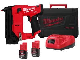 M12 FUEL Milwaukee Clavadora de acabado recto calibre 18 M12 FCN18GS-202X
