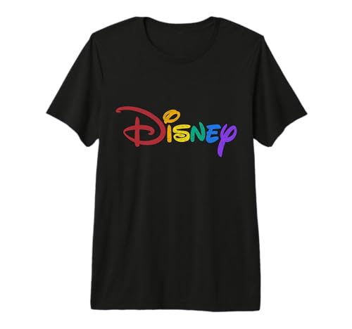 T-shirt Disney Rainbow Logo ravivez vos plus beaux souvenirs d'enfance