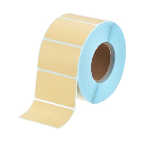 Étiquettes thermiques directes colorées PATIKIL 1.2x2'' marron