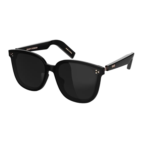 GetD AI Smart Bluetooth Sunglasses for Men and Women, Voice Control and Open Ear Style Smart Glasses Listen Music and Calls with Speakers Nylon Polarized Square GetD AI Smart Bluetooth Sunglasses for Men and Women, Voice Control and Open Ear Style Smart Glasses Listen Music and Calls with Speakers Nylon Polarized Square