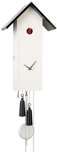 German Cuckoo Clock 8-day-movement Modern-Art-Style 16.10 inch - Authentic black forest cuckoo clock by Rombach & Haas
