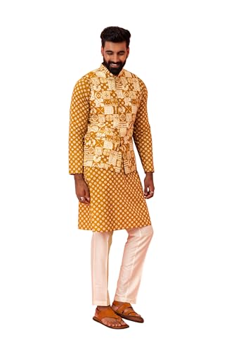 Kurta Nehru ensemble de vestes haut de gamme aux finitions artisanales