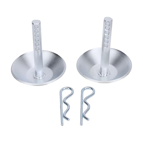 1 Pair Snow Plow Shoes 2205071 Adjustable Snow Plow Skid Shoes Replacement for Polaris RZR ACE Sportsman ATV UTV (Without Gasket)