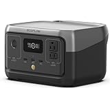 EcoFlow RIVER 2 ポータブル電源 小型軽量 256Wh 60分満充電 リン酸鉄リチウムボータブルバッテリ 長寿命 高耐久 BMS電池保護 純正弦波 アプリ操作 AC(定格300W /サージ600W ）スマホ タブレット充電用 キャンプ 車中泊 アウトドア 停電対策 防災グッズ 地震 非常用