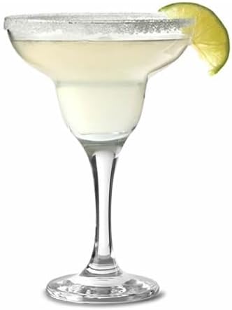 Topkapi 44386 Margarita Frozen Cocktail Glasses, 30.5 cl (305 ml), Bar Glasses, Party Glasses, Pack of 6