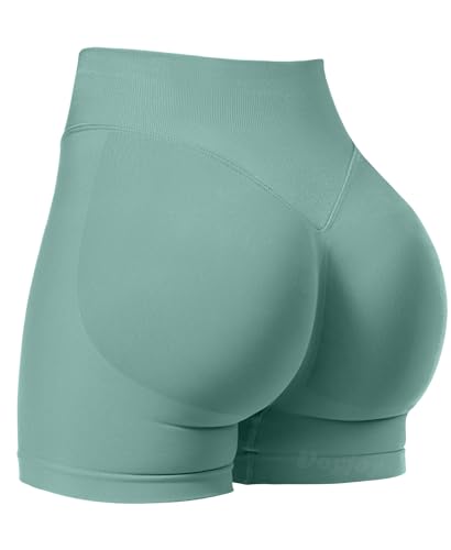 Image of VOYJOY Women Workout Impact Shorts 2.5 inch / 3.6 inch / 4.5 inch / 6 inch Scrunch Butt Booty | Tummy Control, High Waisted, Bike Short, Gentle Compression, for Women