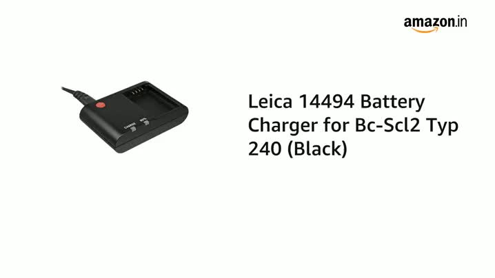 Buy Leica 14494 Battery Charger for Bc-Scl2 Typ 240 (Black