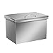 Commercial Stainless Steel Drop-in Ice Bin Chest – Insulated Ice Well with Drain | Bar & Beverage Station,20