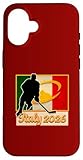Photo Gallery italia 2026 hockey ice vintage italia flag 2026 sport custodia per iphone 16 Photo Gallery italia 2026 hockey ice vintage italia flag 2026 sport custodia per iphone 16