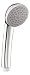 Produktbild 'aquaSu® Handbrause Kaina mit 1 Strahlart | rund | chrom | mit 6,7 cm großer Sprayplatte | 45 Düsen | Antikalk-Noppen | Standard-Gewinde: 1/2 | Kunststoff | 72168 4