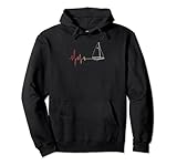 Photo Gallery vela heartbeat retro sailing lover, barca a vela felpa con cappuccio Photo Gallery vela heartbeat retro sailing lover, barca a vela felpa con cappuccio