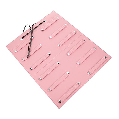 ABOOFAN Hanging Hair Accessories Organizer Bow Holder for Headbands and Hairbands Space Saving Wall Storage Pouch for Fits Closet and Door Display