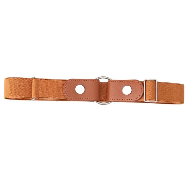 ftk Ladies Lazy Elastic Waist Belt Invisible Snap Belt for Jeans, No Punch Design-picture-10