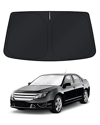 KUST Windshield Sun Shade for 2006&ndash;2012 Ford Fusion Accessories Window Shade Sun Visor Foldable...