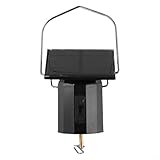 Design flexible : crochets supérieurs et clips inférieurs pour attacher des carillons ou des spinners, vous donnant une liberté créative en extérieur