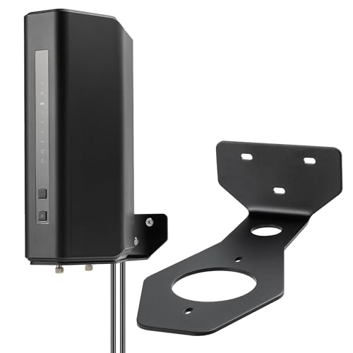 PETIMETI Wall Mount Bracket for Nighthawk WiFi 7 Routers, Aluminum Alloy Wall Mount Holder Compatible with Nighthawk RS100, RS150, RS200, RS280S, RS300, RS500, RS600, RS700S, BE17000, BE19000 (1 PACK)