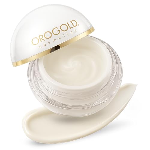Orogold White Gold Day Moisturizer - 24k Gold Deep Moisturizer with White Tea, Chamomile, Shea Butter, Vitamin C and E - 1.6 Oz
