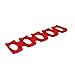 Silicone Fridge Can Storage, Wine Bottle Display Stacking Mat Can Easy Stacker Millk Bottle Holder Water Beer Fridge Can Storage Rack, Red
