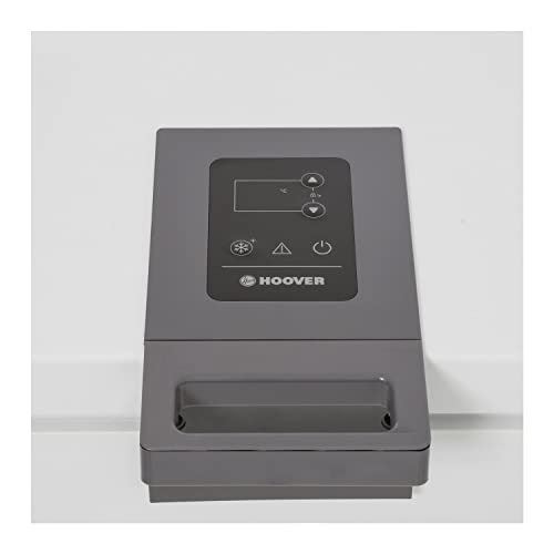 Hoover-HMCH152EL-Freestanding-Chest-Freezer-142L-Total-Capacity-Static-Wheeled-White