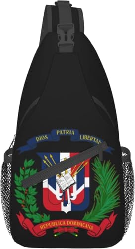 Mochila Sling Universal Negra para Senderismo y Uso Diario miniatura 1