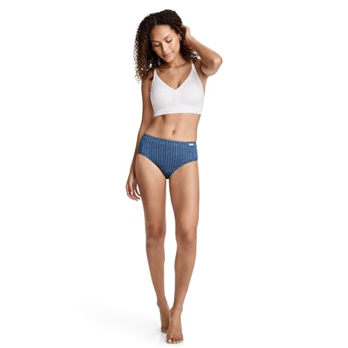 Image of Jockey Women's Underwear Plus Size 100% Cotton Elance Hipster - 6 Pack