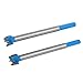 2Pcs Hole Opener Bit Blue Tool for Woodworking Extended Hexagonal Handle for Woodworker Angle Milling Cutters