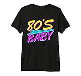 80's Baby 1980s Vintage Eighties Costume Party Premium Tri-blend T-Shirt