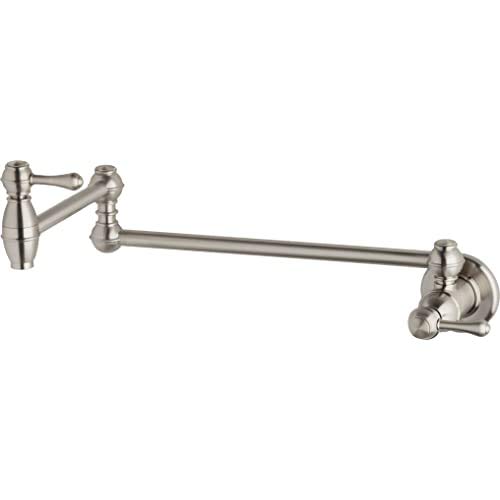 Danze D205057Ss Opulence Single Handle Wall Mount Pot Filler, Stainless Steel #TOP1