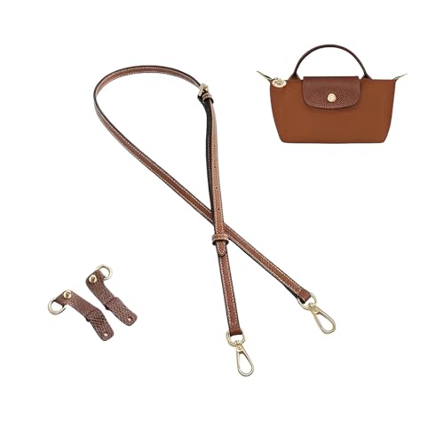 Skycare Adjustable Leather Replacement Straps - Ideal for Longchamp Le Pliage Original