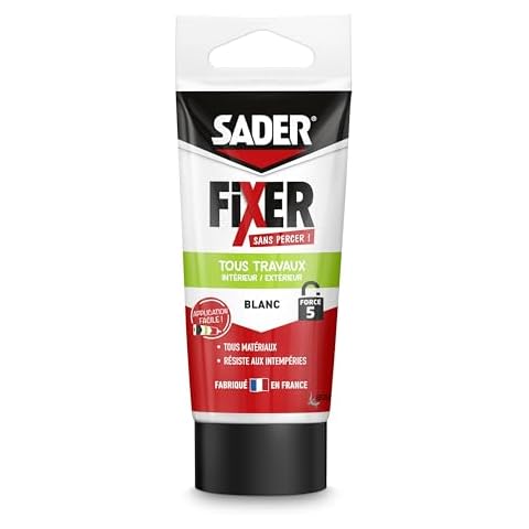 Colle Sader Fixer Sans Percer Cover