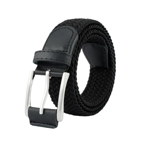 for Men Women Casual Jeans Canvas Multifunctional Outdoor Belt(Black)