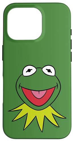 iPhone 16 Pro Disney The Muppets Kermit The Frog Big Face Case