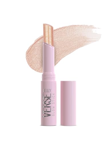 Image of Swiss Beauty Jelly Verse Eyeshadow Glow Stick | Rich Colour Payoff | Crease-Proof | Sparkling Shine | 6 Stellar Shades | Shade- 5. Orbit Gleam, 3g