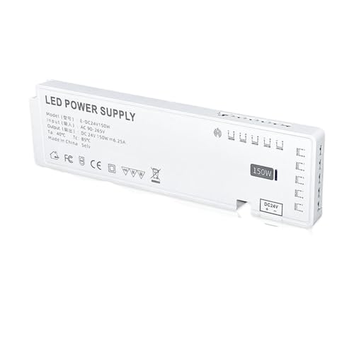 Alimentation 24V dressing éliminant le scintillement des LED de penderie 150W