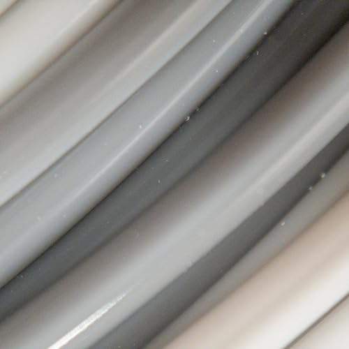 Image of Cookiecad PLA Filament 1.75mm 1kg Rainbow Multicolor 3D Printer Filament - Grey Ombre PLA