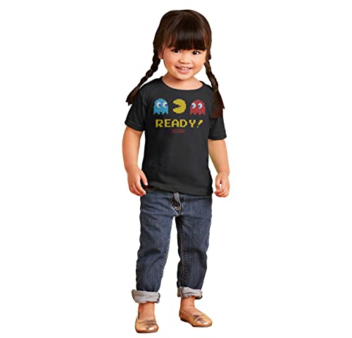 Pacman 1980s Vintage Video Game Toddler Boy Girl T Shirt4