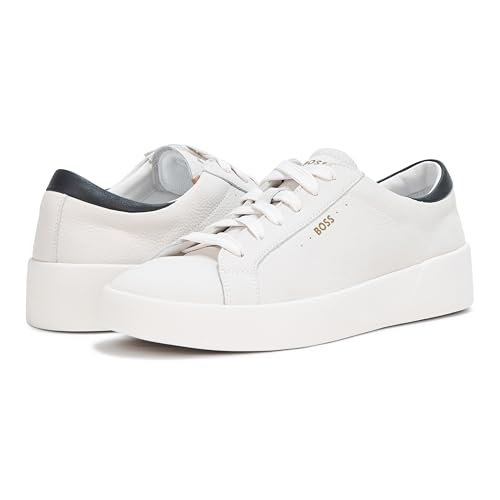 Image of BOSS Men's Belwar Smooth Leather Low Top Sneaker