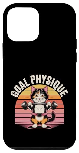 Goal Physique ジムミームボディフィットネスエクササイズ - スマホケース iPhone 12 mini 用